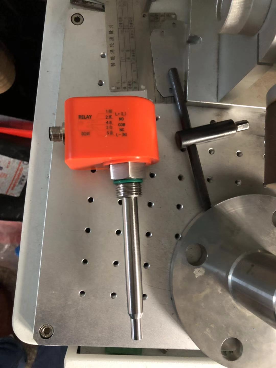 臬克热导式流量开关加长探杆
